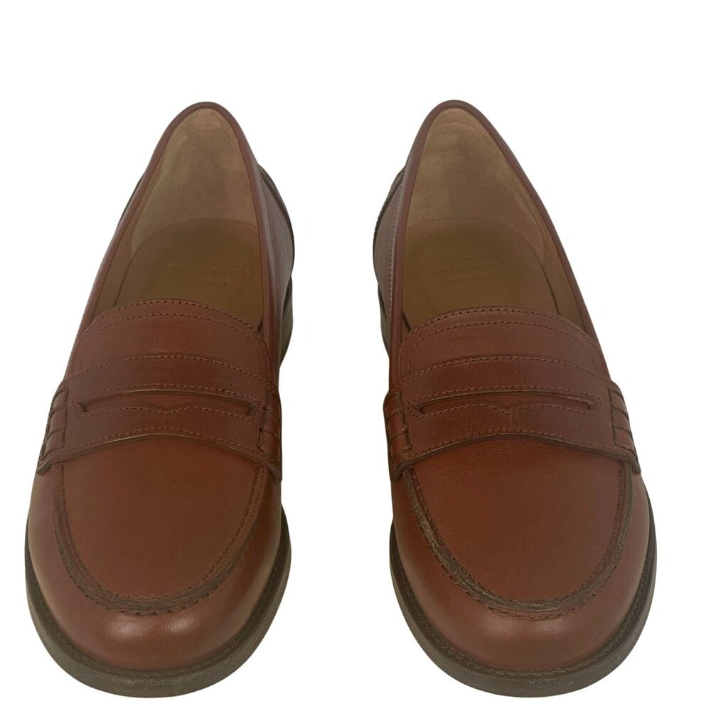 New Sézane André Mocassins Loafers Naturel Heritage Brown Leather EU 38 / US 7 - Picture 5 of 10